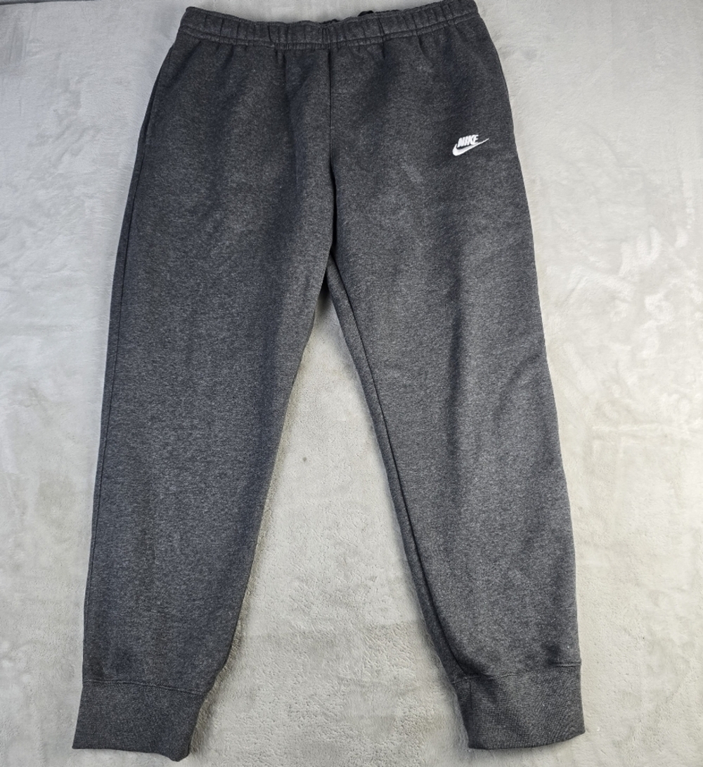 Nike NSW Club Fleece Jogger Sweatpants Gray BV2671-071 Size XL